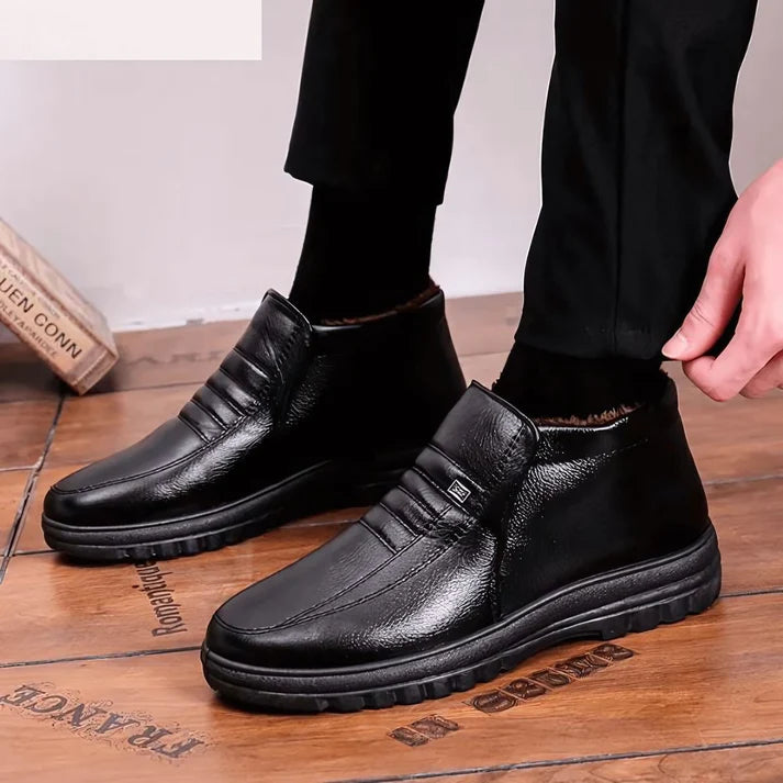 Bota Masculina de Inverno Forrada em Lã Drauffen DF286