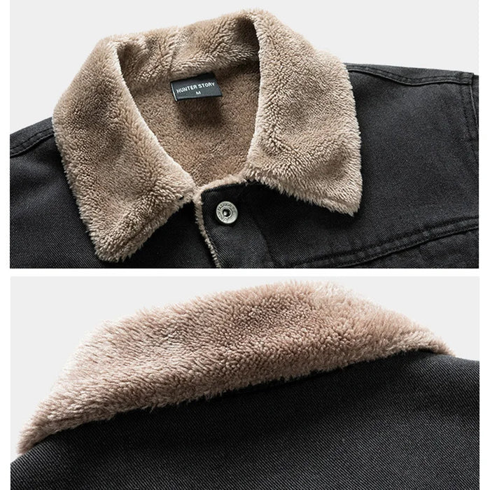 Jaqueta Jeans Masculina com Interior Forrada Miguei Sartori DF192