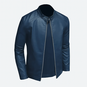 Jaqueta Masculina em Couro Miguel Sartori DF257