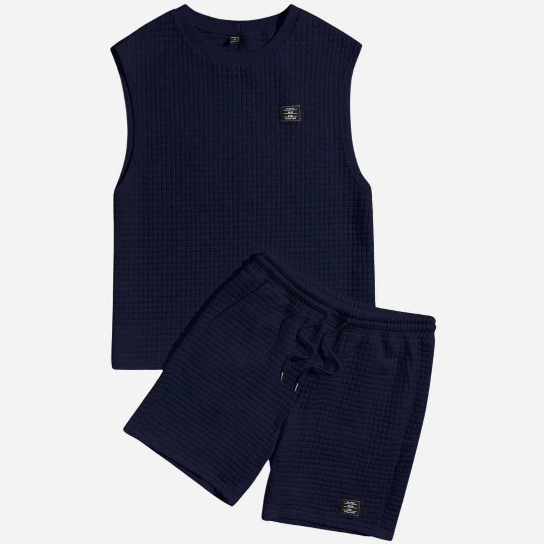 Conjunto Camisa Regata e Short Masculino Drauffen DF060