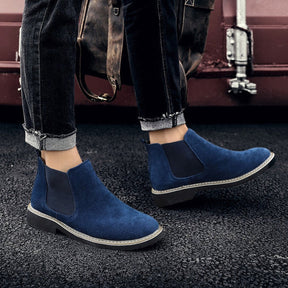Bota Chelsea em Camurça Masculina Drauffen DF285