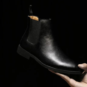 Bota Chelsea em Couro Masculina Drauffen DF270