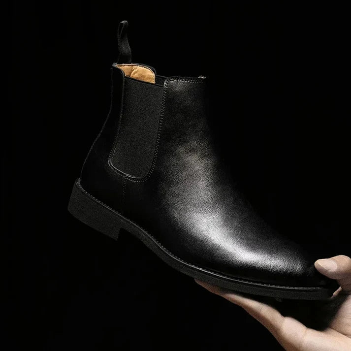 Bota Chelsea em Couro Masculina Drauffen DF270