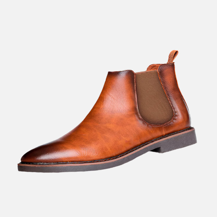Bota Chelsea Masculina de Couro Drauffen DF276