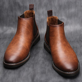 Bota Chelsea Masculina de Couro Drauffen DF276