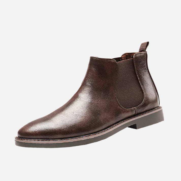 Bota Chelsea Masculina de Couro Drauffen DF276