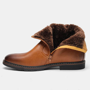 Bota Masculina de Couro com Interior Forrado Drauffen DF287