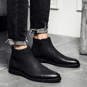 Bota Masculina de Couro Drauffen DF284
