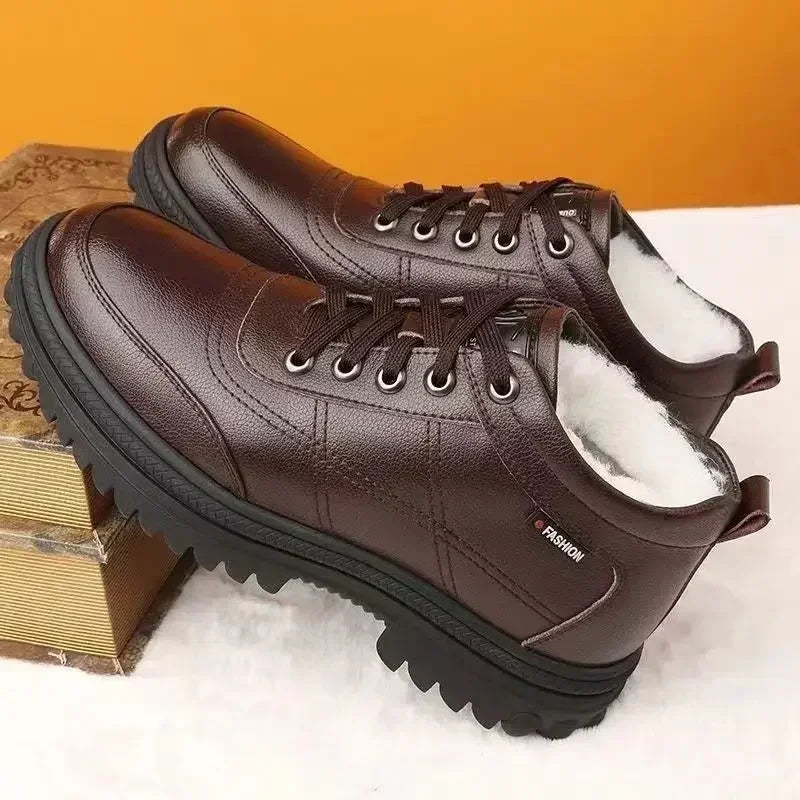 Bota Masculina em Couro Acolchoada Drauffen DF268