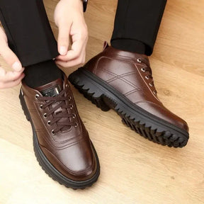 Bota Masculina em Couro Acolchoada Drauffen DF268