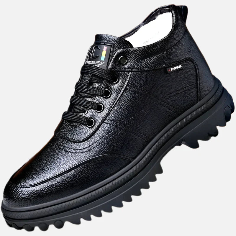 Bota Masculina em Couro Acolchoada Drauffen DF268