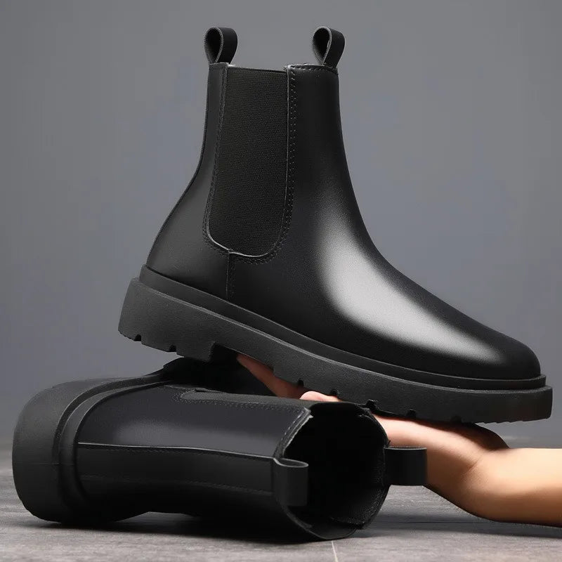 Bota Masculina Chelsea em Couro Drauffen DF265