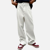 Calça de Alfaiataria Larga Masculina Drauffen DF160