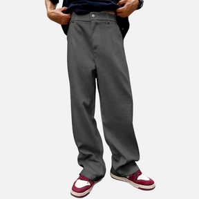 Calça de Alfaiataria Larga Masculina Drauffen DF160