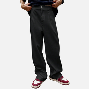 Calça de Alfaiataria Larga Masculina Drauffen DF160