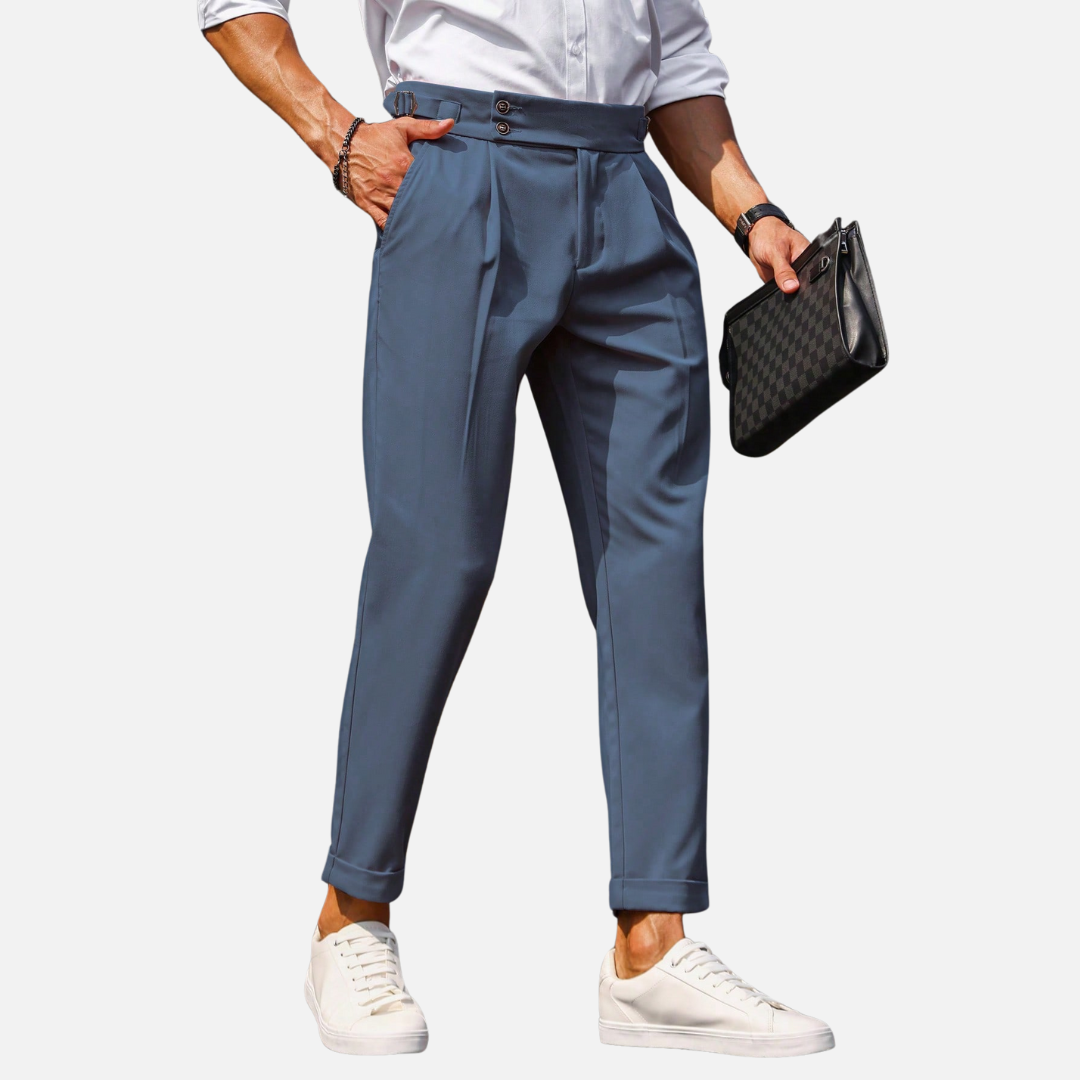 Calça Social de Alfaiataria Masculina Drauffen DF169