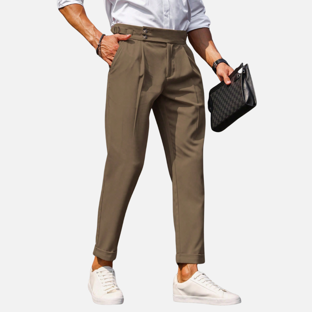 Calça Social de Alfaiataria Masculina Drauffen DF169