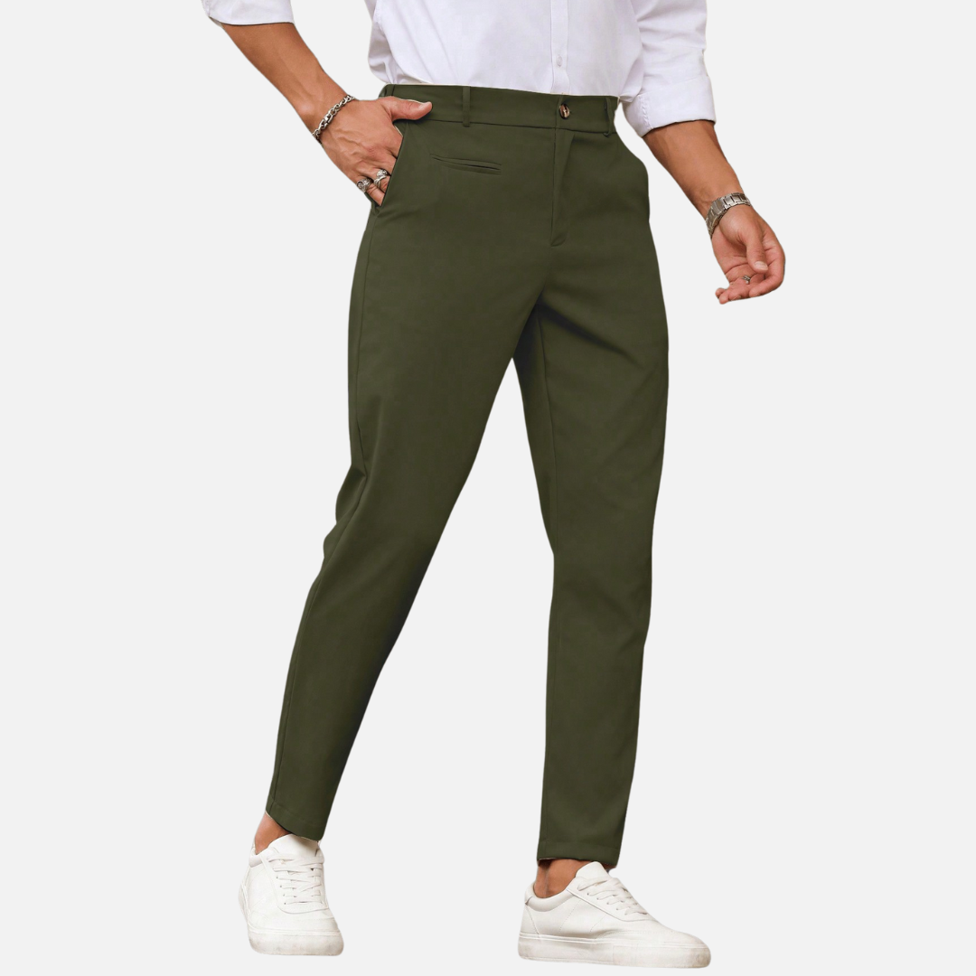 Calça Social de Alfaiataria Masculina Drauffen DF002