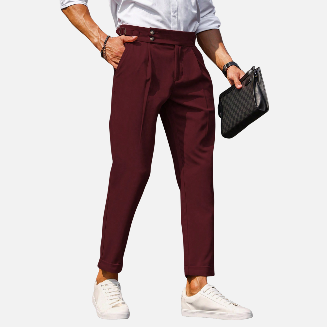 Calça Social de Alfaiataria Masculina Drauffen DF169