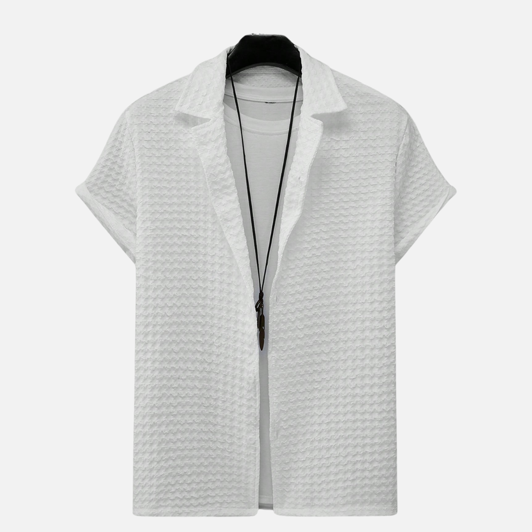Camisa de Botão Masculina Drauffen DF096