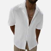 Camisa de Botão Masculina Drauffen DF096