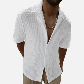 Camisa de Botão Masculina Drauffen DF096
