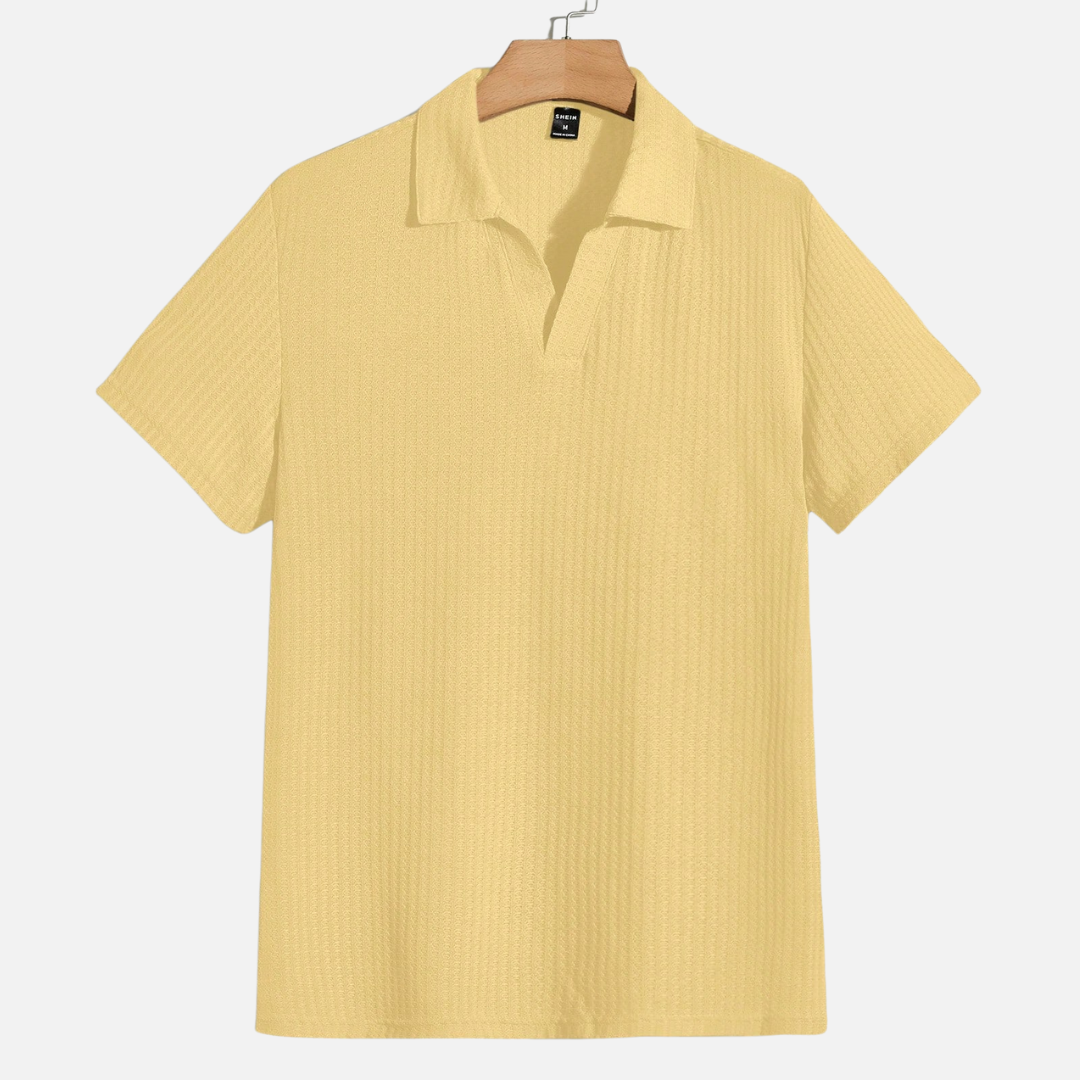 Camisa Polo em algodão Masculina Drauffen DF123