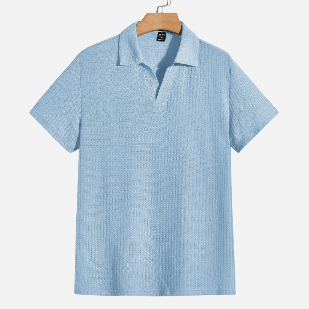Camisa Polo em algodão Masculina Drauffen DF123
