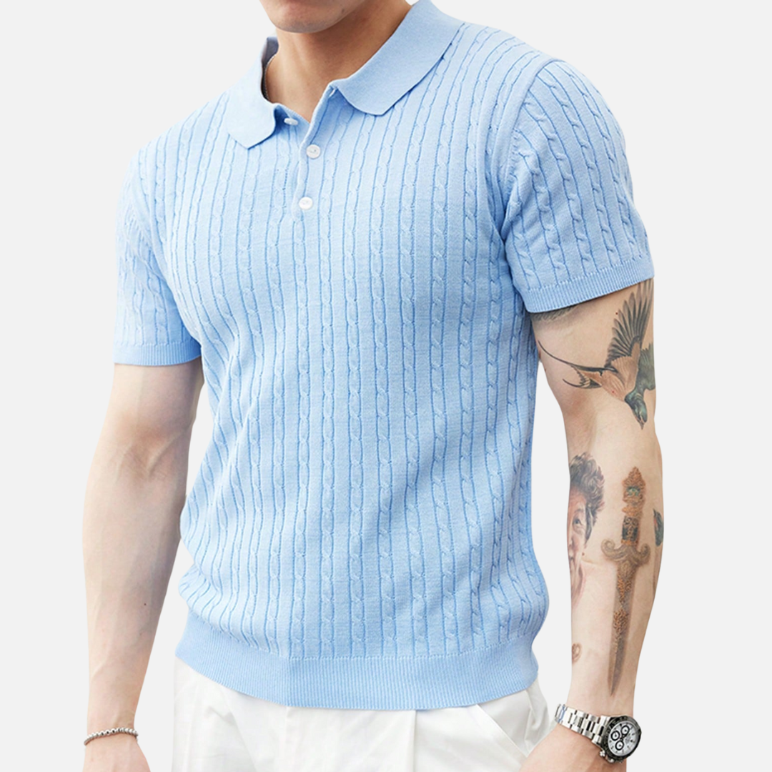 Camisa Polo Masculina Drauffen DF129