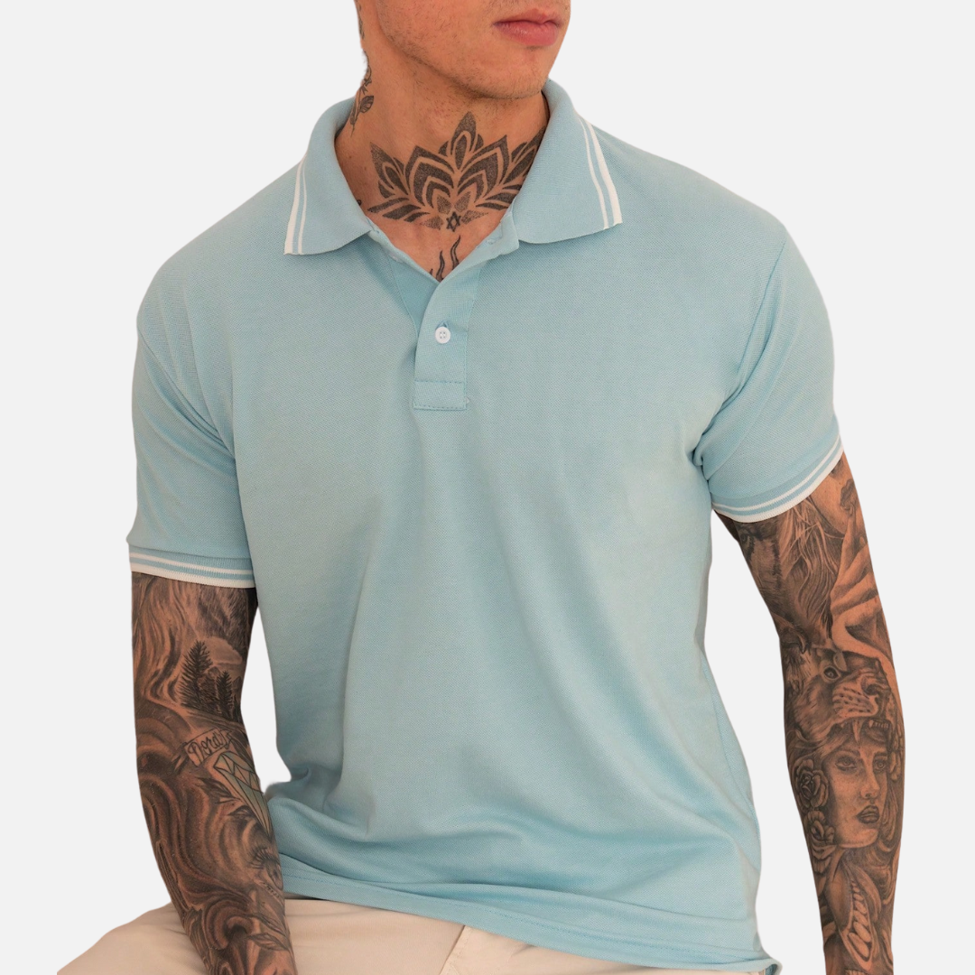 Camisa Polo Masculina Drauffen DF130