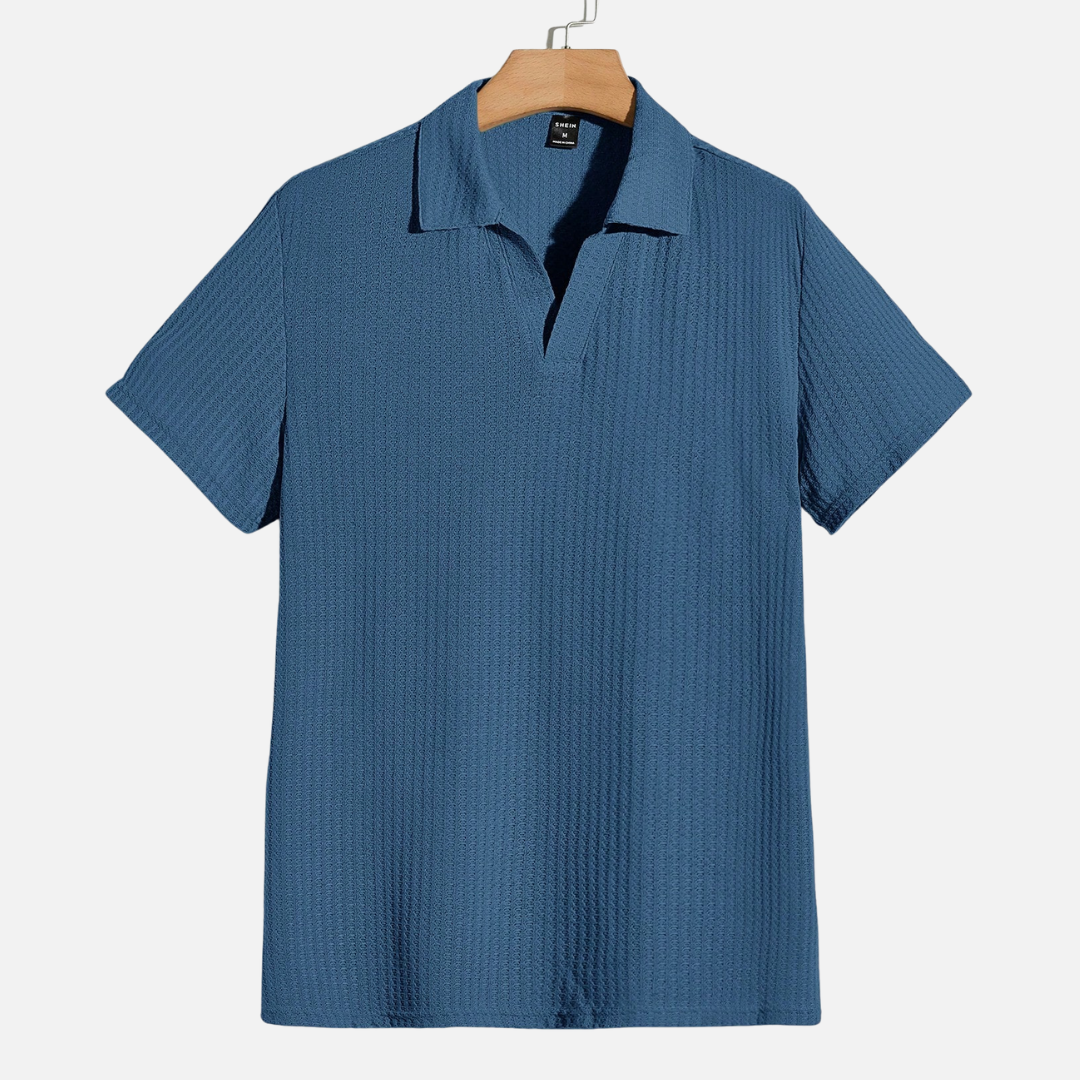 Camisa Polo em algodão Masculina Drauffen DF123