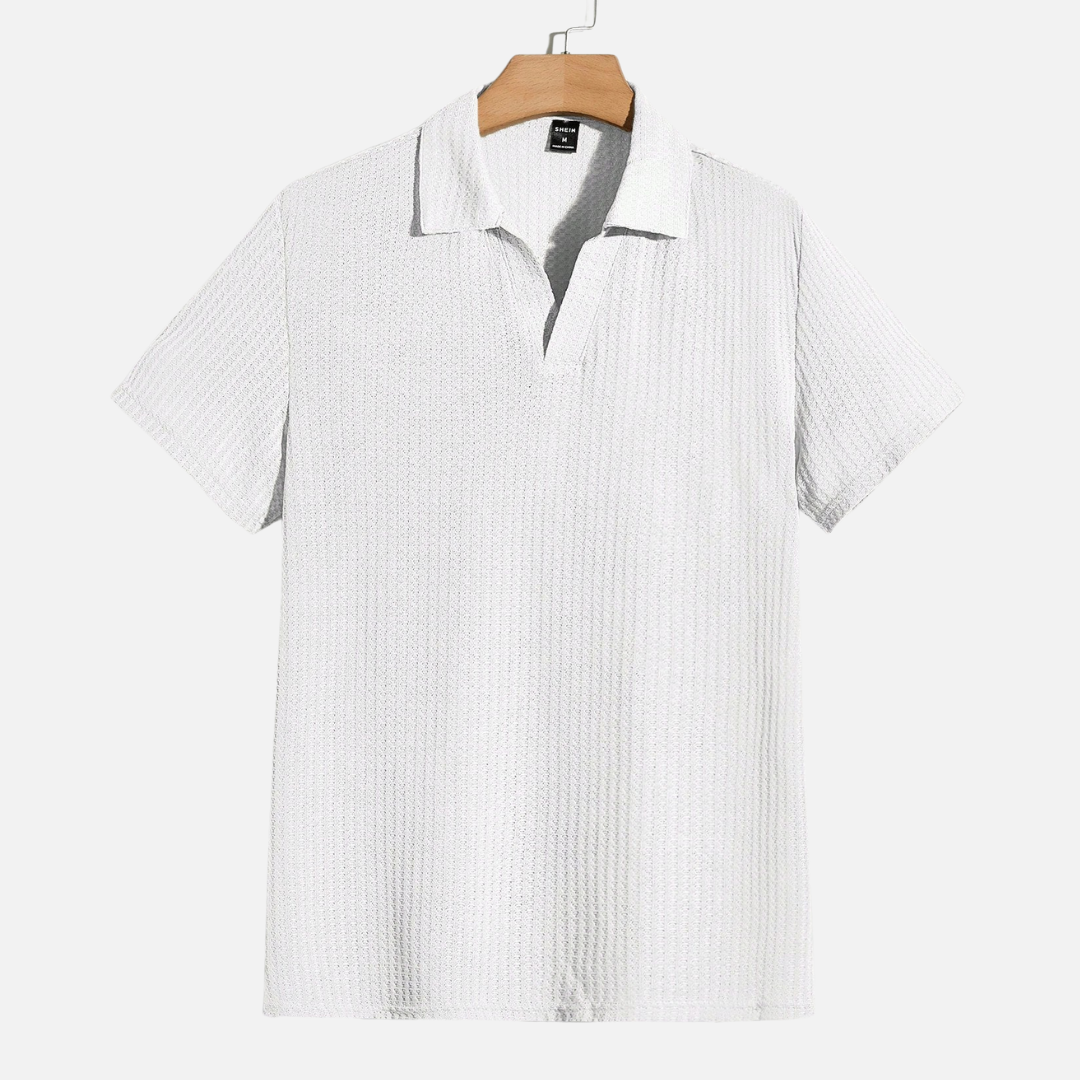 Camisa Polo em algodão Masculina Drauffen DF123