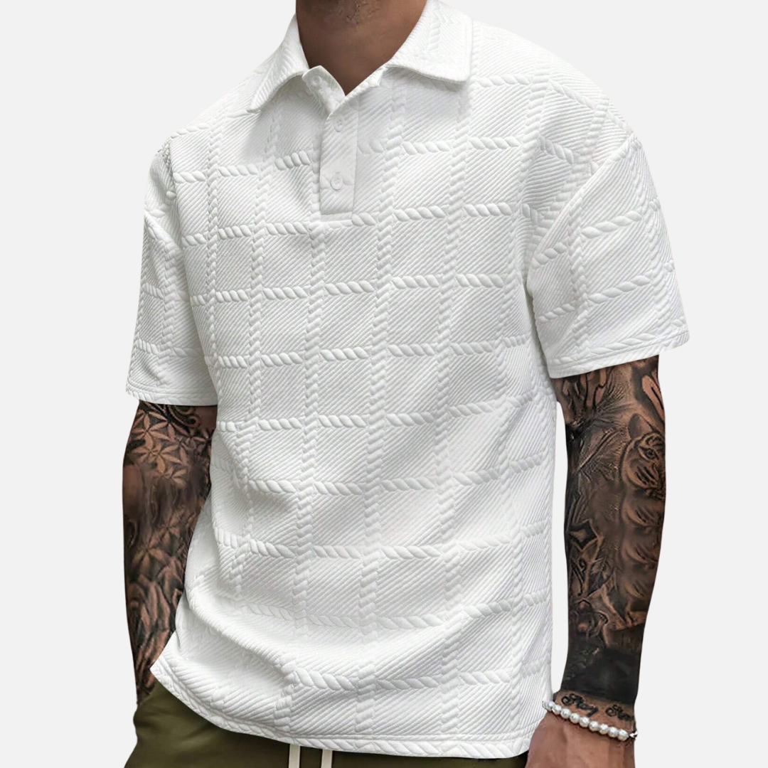 Camisa Polo Masculina Drauffen DF124