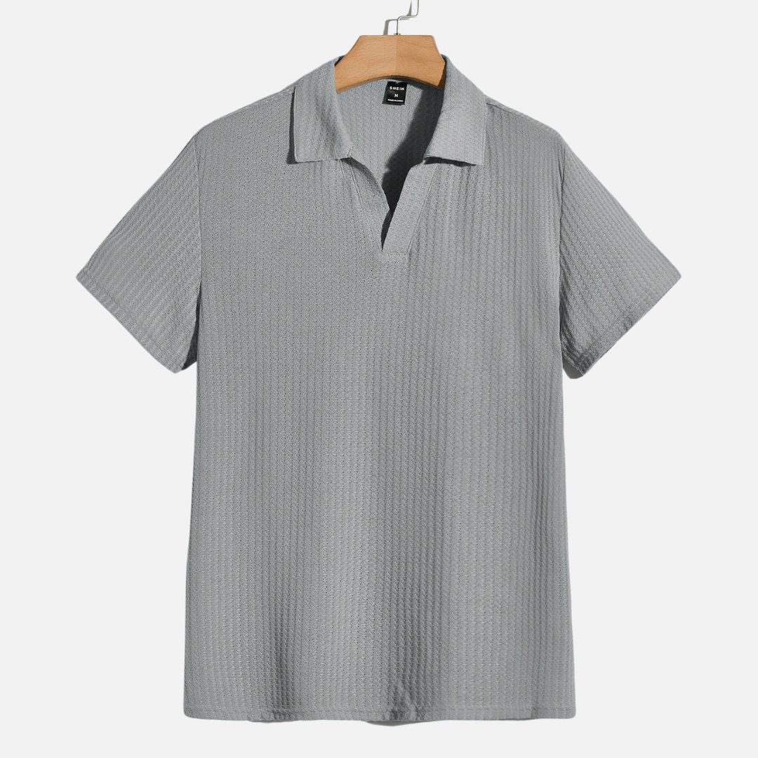 Camisa Polo em algodão Masculina Drauffen DF123