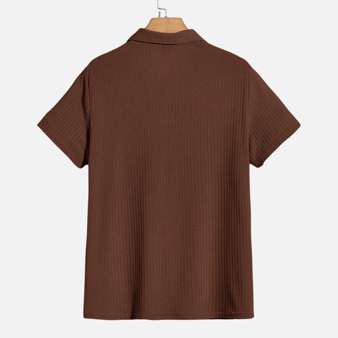 Camisa Polo em algodão Masculina Drauffen DF123