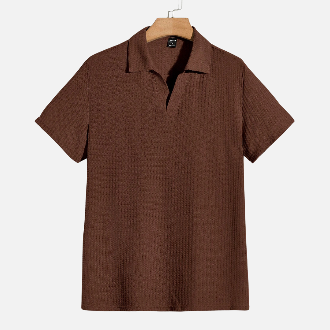 Camisa Polo em algodão Masculina Drauffen DF123