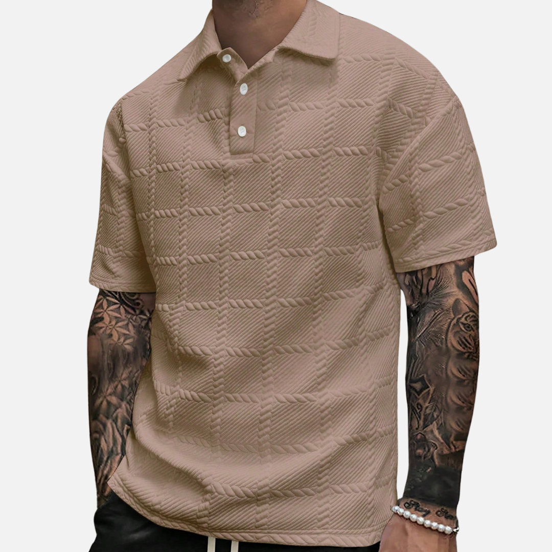 Camisa Polo Masculina Drauffen DF124