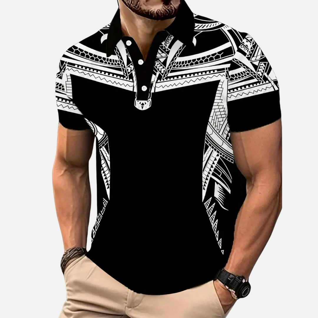 Camisa Polo Masculina Drauffen DF122