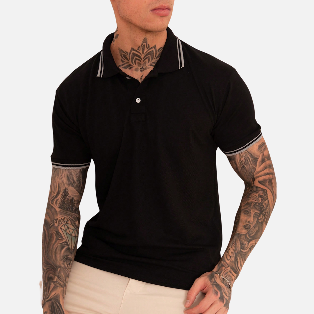 Camisa Polo Masculina Drauffen DF130