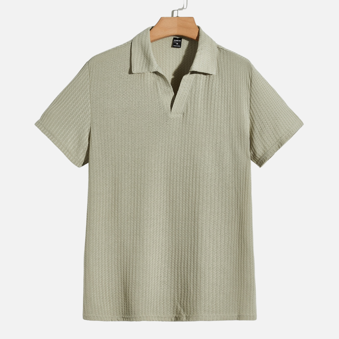 Camisa Polo em algodão Masculina Drauffen DF123