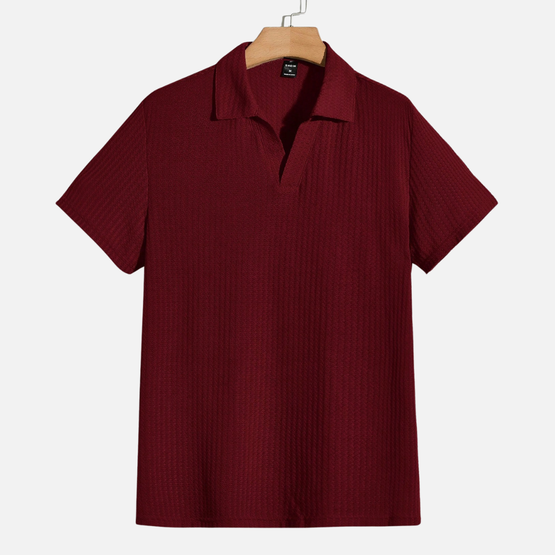 Camisa Polo em algodão Masculina Drauffen DF123