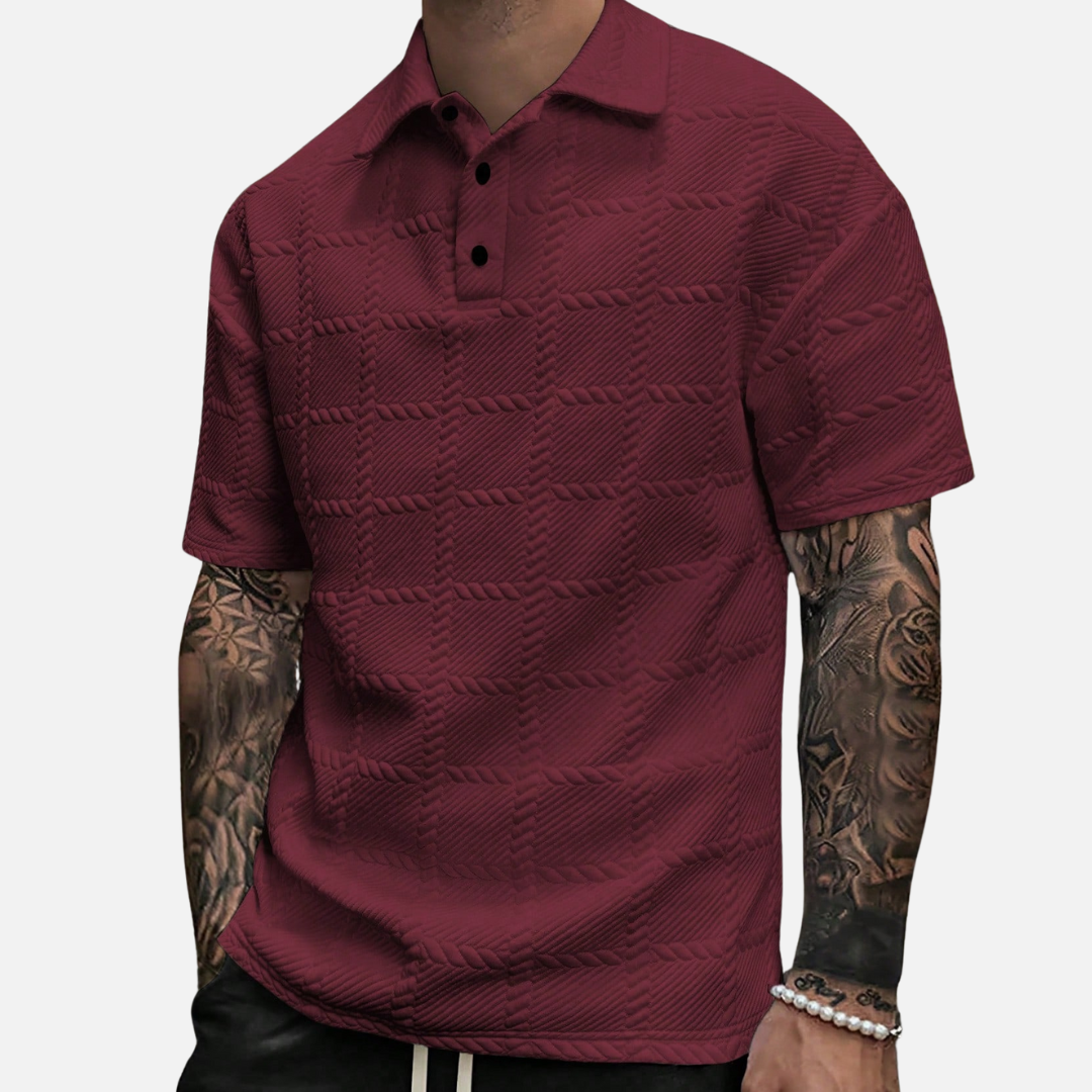 Camisa Polo Masculina Drauffen DF124