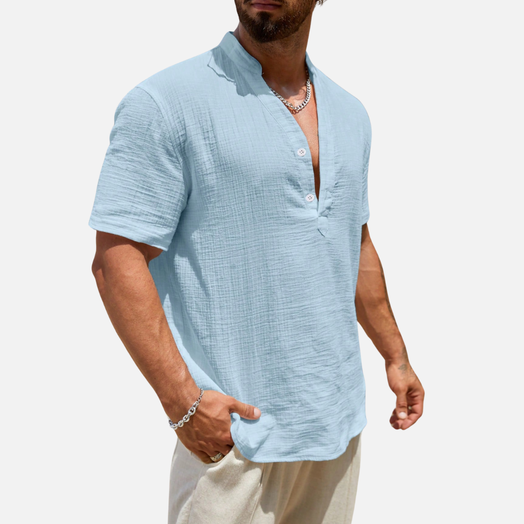 Camisa Social Masculina Drauffen DF138