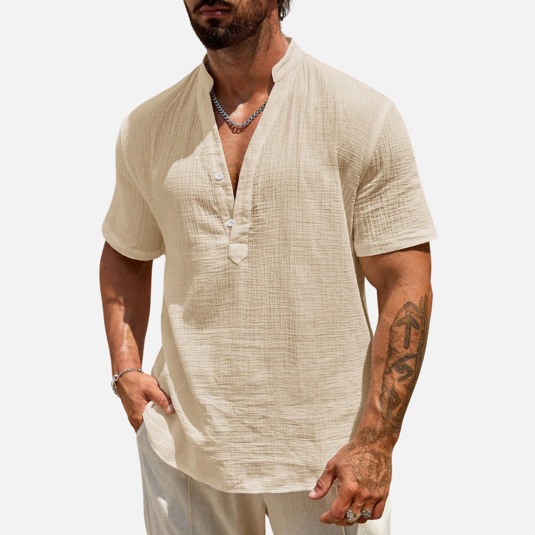Camisa Social Masculina Drauffen DF138