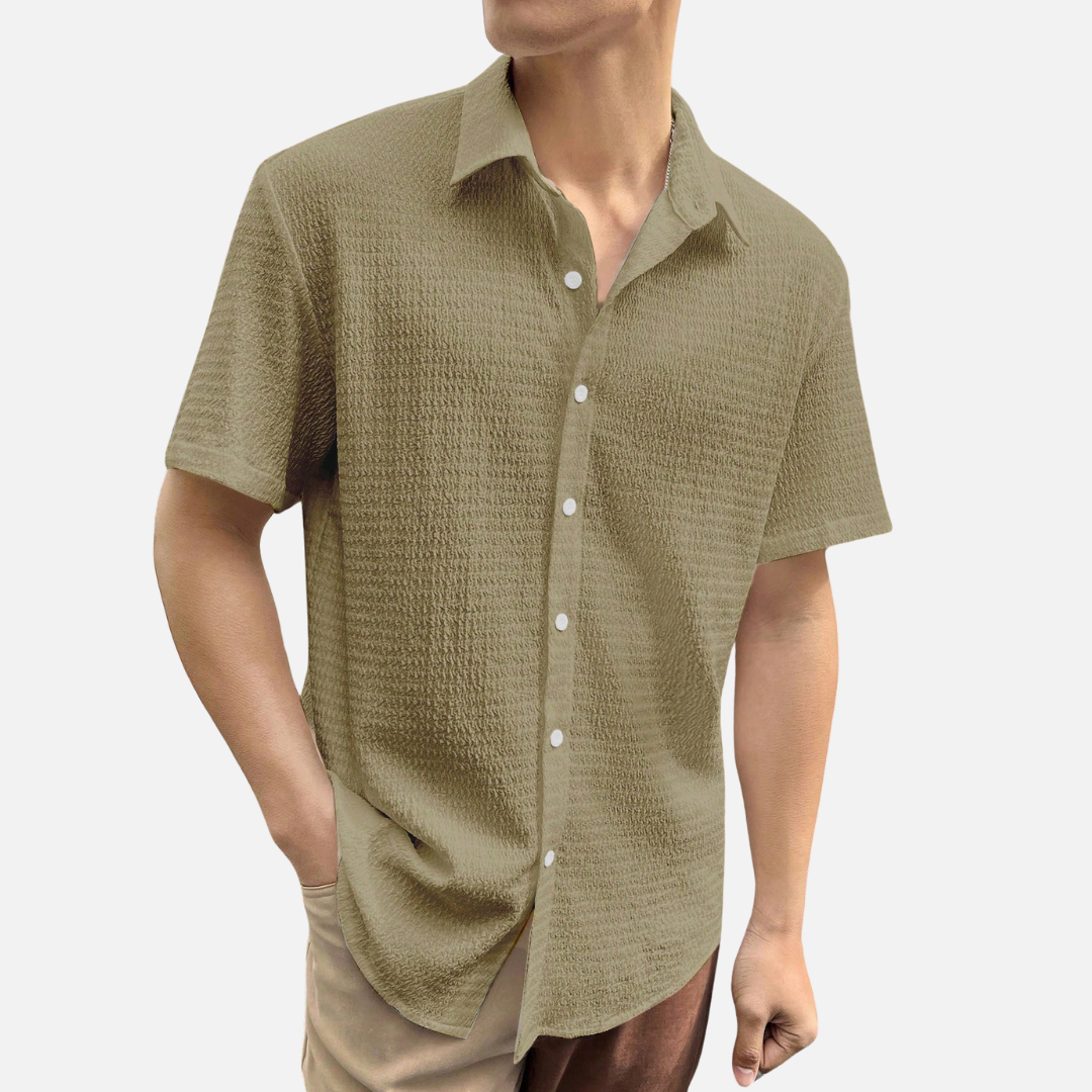 Camisa Social Masculina Drauffen DF136