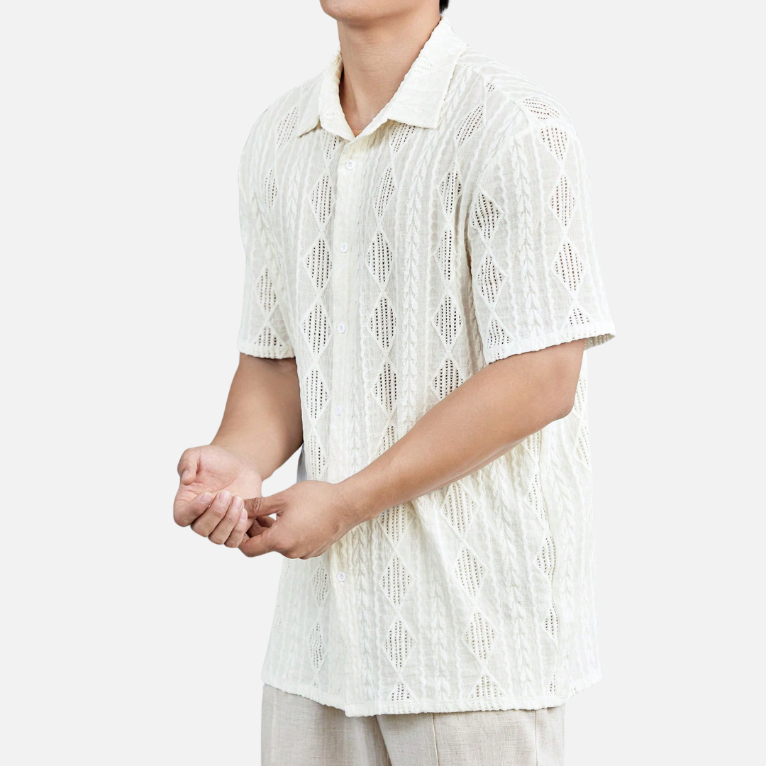 Camisa Social Masculina Drauffen DF134