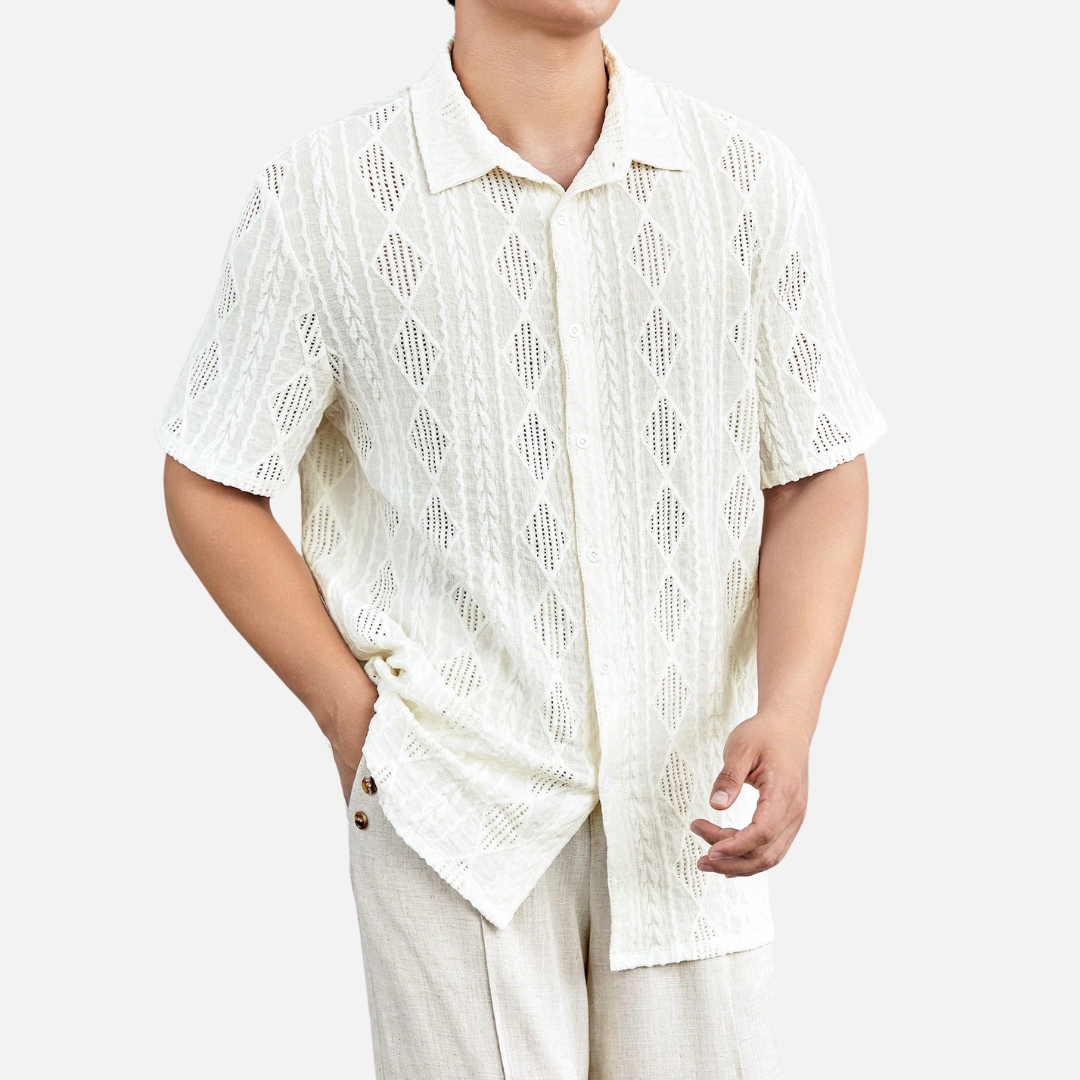 Camisa Social Masculina Drauffen DF134