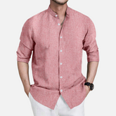 Camisa Social Masculina Manga Longa Drauffen DF139
