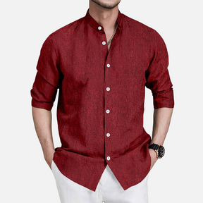 Camisa Social Masculina Manga Longa Drauffen DF139