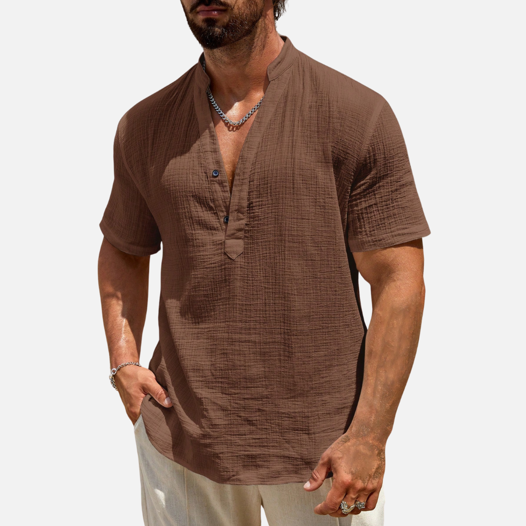 Camisa Social Masculina Drauffen DF138